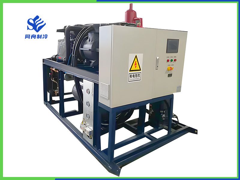 單機(jī)雙級螺桿機(jī)組